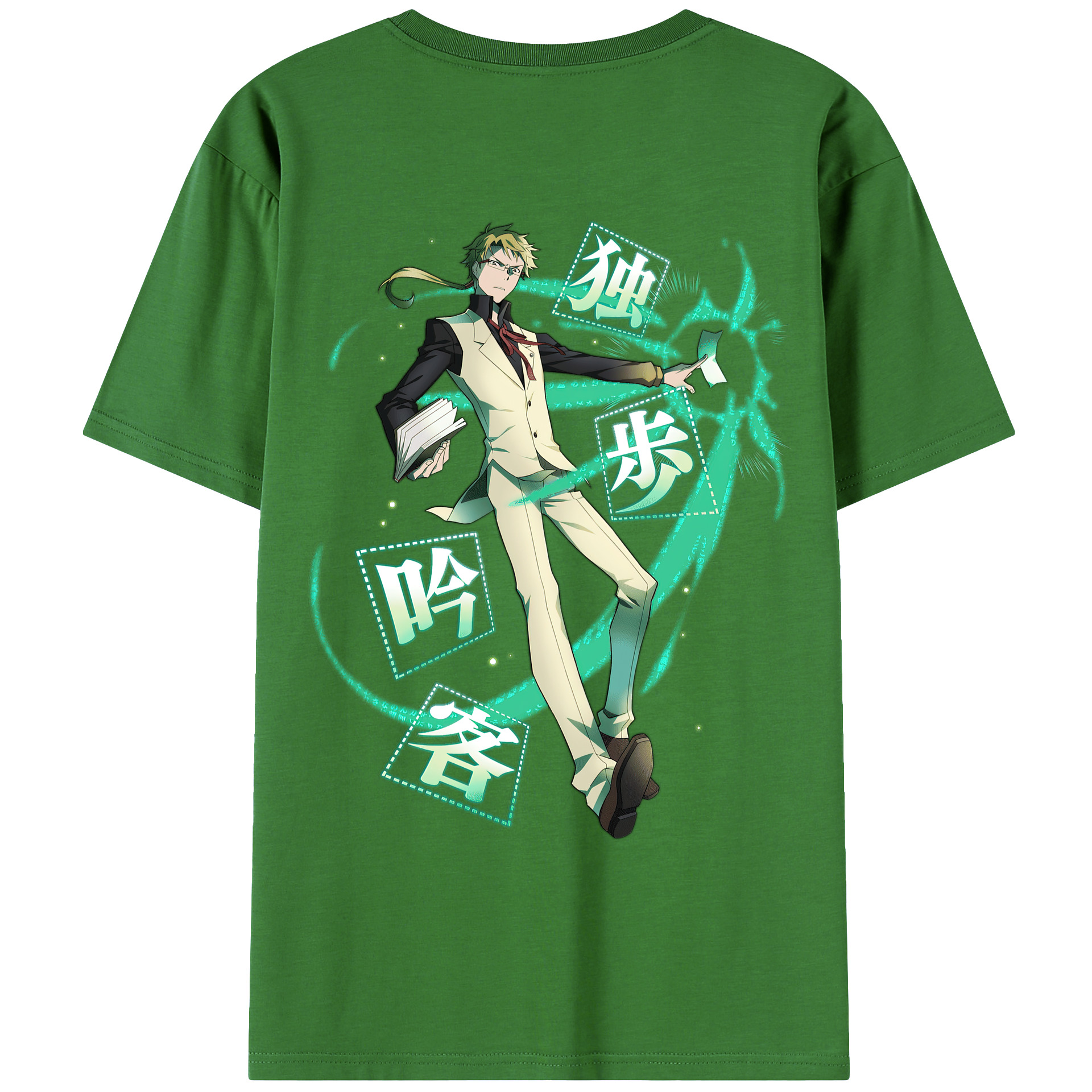 （画像用） 文豪ストレイドッグス Bungo Stray Dogs レディース半袖Tシャツ(バックプリント)